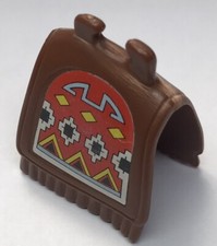 30658 Playmobil Couverture de Selle Marron Dromadaire Chameau 3586 3415