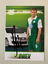 CARTE JOUEUR - VFL WOLFSBURG - SAISON 2007-2008 - DANIEL BAIER - SIGNE