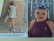 Bergère de France CATALOGUE TRICOT ENFANTS 39 modèles 0 à 10 ans + explications