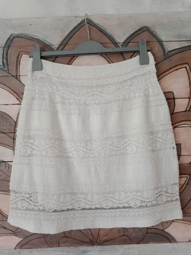 Jupe femme blanc - jupe,