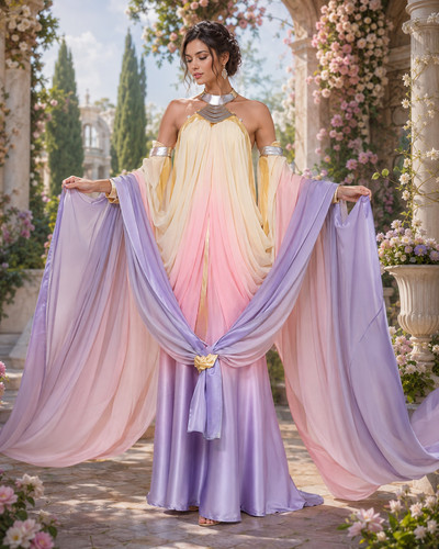 Star wars padme - rainbow, lake