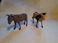 1 âne et 1 boeuf floqués