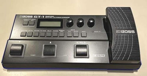 Boss multi effect pedal - gt-1, multi-effect