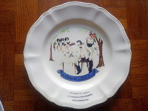 Assiette publicitaire