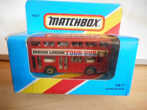 Matchbox bus londonien - bus,