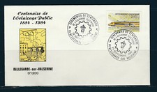 FRa env  centenaire de l' éclairage public  01 Bellegarde sur Valserine  1984