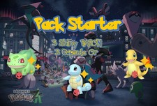 Légendes Pokémon ZA : Bulbizarre, Salamèche, Carapuce SHINY BARON + 3 Capsule OR