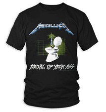 Metallica Metal Up Your Ass Black officiel T-shirt Hommes unisexe