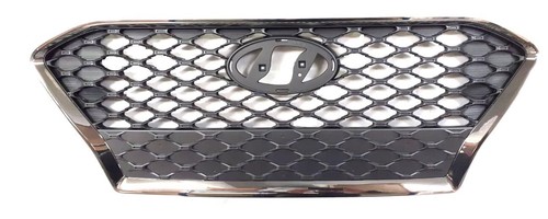Grille radiateur argent - de,