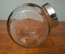 Bocal à bonbons ou biscuits en verre