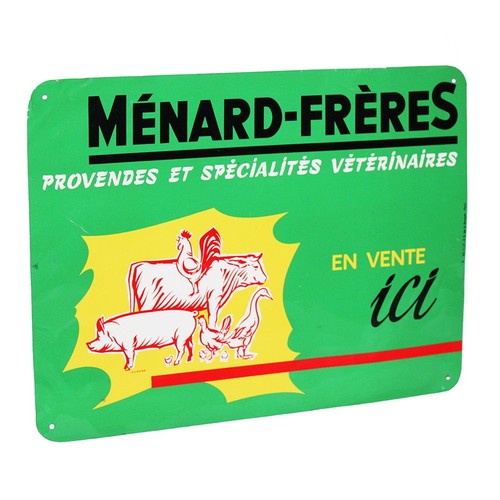 Ancienne plaque publicitaire