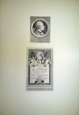 Gravure - Portrait De Moreau Le Jeune (1787), d'après C. N.Cochin