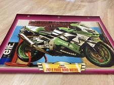 Kawasaki ZX-9R Paris Nord Motos 2002 fiche carte moto passion collection Atlas