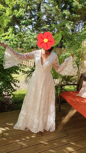 Robe mariée bohème en - robe, de