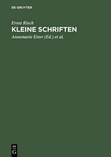 Ernst risch kleine schriften - kleine,