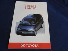 catalogue toyota previa 1991
