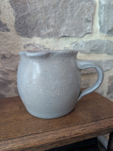 Pot lait ancien grès - à,