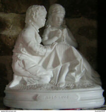 très joli buste de plâtre