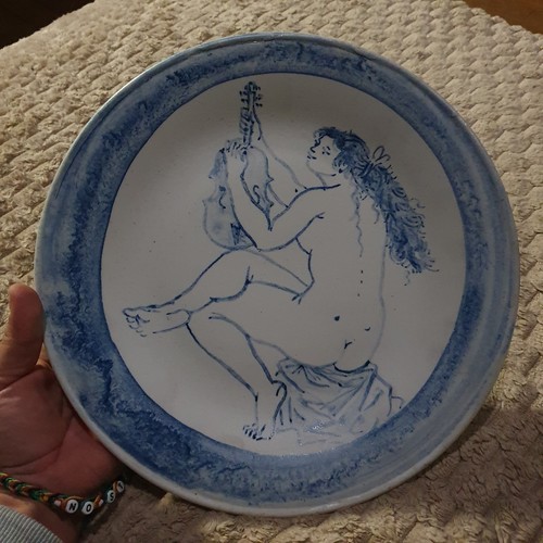 Grand plat ceramique - grand,