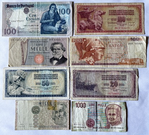 Lot billets monde - , 5