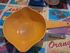 Passoire Orange Tupperware Vintage