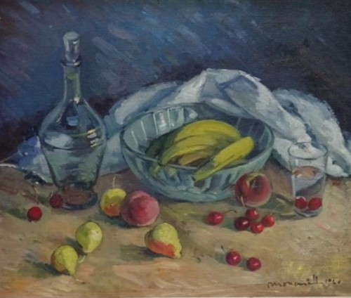 Tableau ancien huile nature - ancien,
