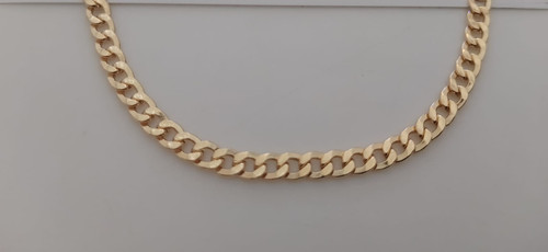 18k jaune chaîne - jaune, gourmette