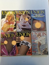 Lot de 6 Magazines Union