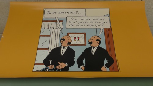 Affiche dupond - dupond, et