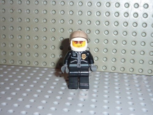 Minifig lego police motard - minifig,