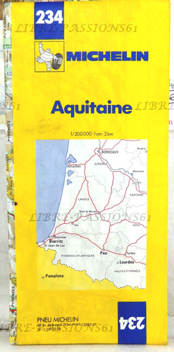 Carte routière michelin - carte,