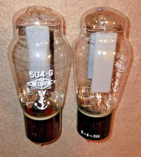 1 paire de 5U4G Neotron grey smooth platet square getter  test 100%