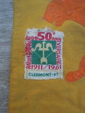 Lot Ancien Fanions Foulards  Scout de France  Vintage 1960