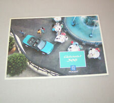 Prospectus / Brochure Peugeot