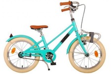 Mélodie 16 POUCES Vélo Enfant Bleu Vert 4-6 Ans Vélo Frein À Main/À Retour