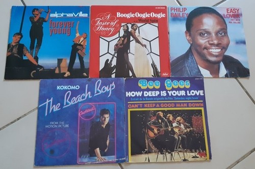 Lot disques vinyles - de,