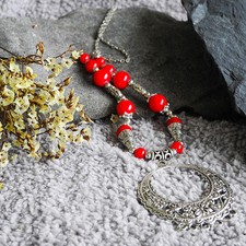 Joli Collier Grand Cercle au