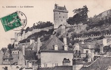 *52366 cpa 37 Chinon - le Château
