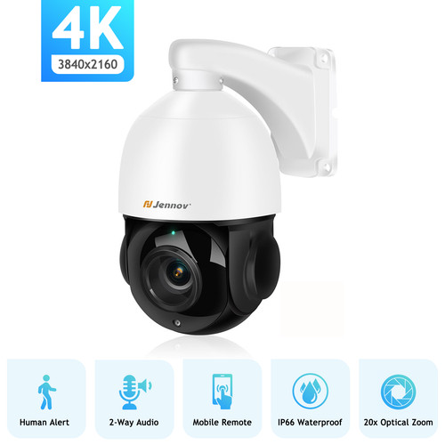 8mp outdoor ptz - ip, poe