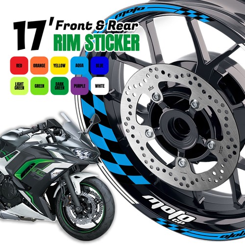 Yellow wheel stickers - rim, gp01