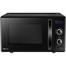 Toshiba Mw AG23P BK Four Micro-Ondes Noir Combiné Avec Gril 23 Litres 900W
