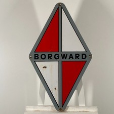 Plaque émaillée Borgward -