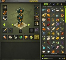 Compte Dofus CRA LVL 200 eau /serveur agride / trophée  / inventaire full 