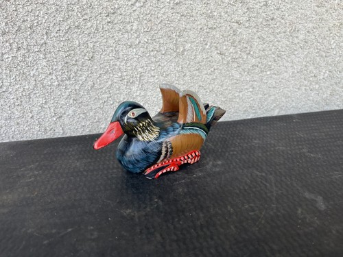 Statuette canard mandarin - statuette, de