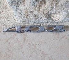 Ancien insigne emblème PEUGEOT 403 mascotte plaque badge voiture auto France vtg