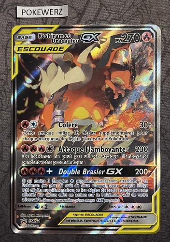 Carte pokémon reshiram et - carte,