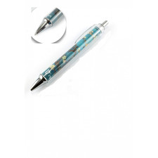 stylo bille vert-bleu Amandier