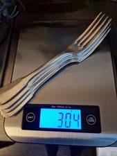 Lot De 4 Fourchettes Anciennes Argent 304g Ercuis 100 Poincon Centaure