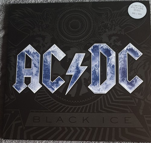 Black ice double picture - black,
