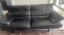 Canape cuir noir alanda de - en,
